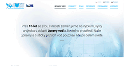 Desktop Screenshot of iwet.cz
